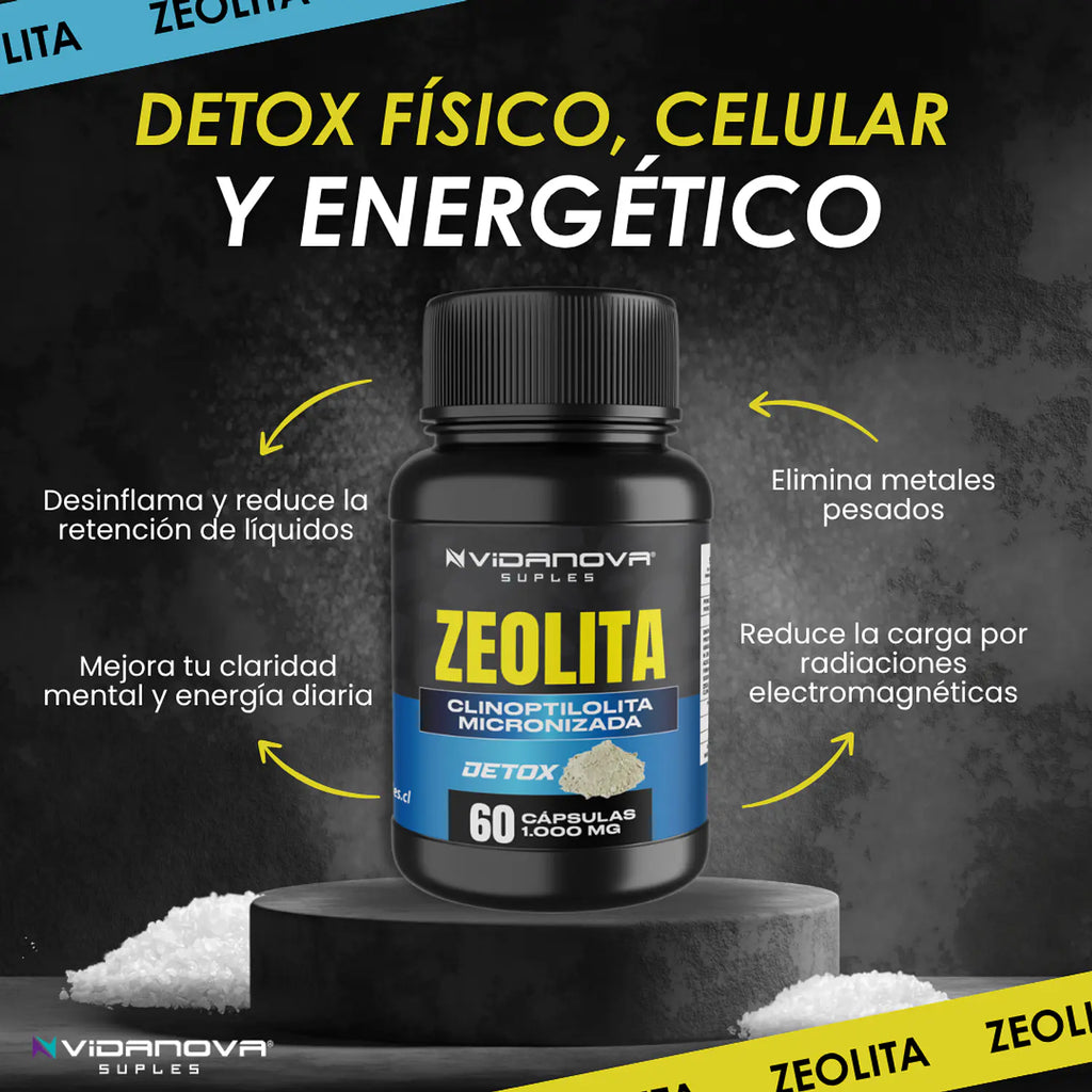 Zeolita · Detox & Limpieza