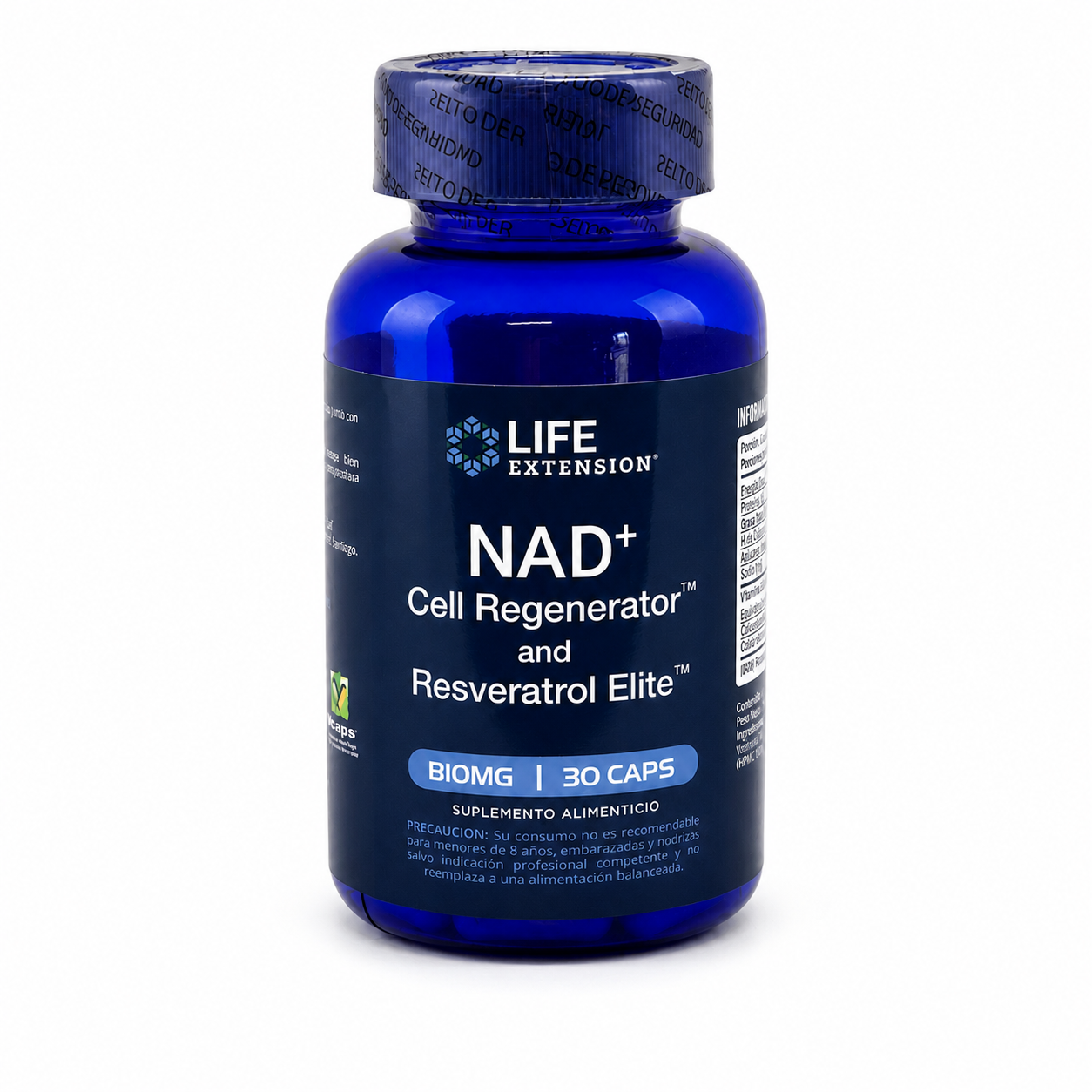 Energía Celular y Vitalidad | NAD+ con Resveratrol Elite