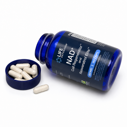 Energía Celular y Vitalidad | NAD+ con Resveratrol Elite