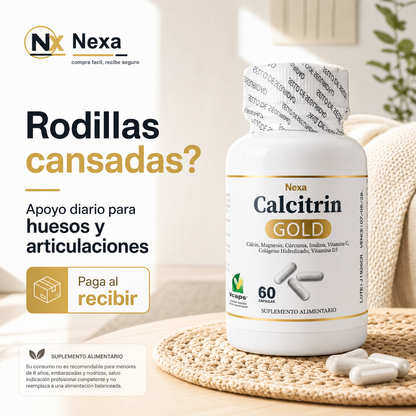 Calcitrin Gold -  Huesos, Articulaciones y Músculos