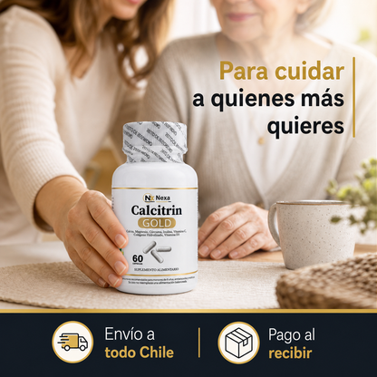 Calcitrin Gold -  Huesos, Articulaciones y Músculos