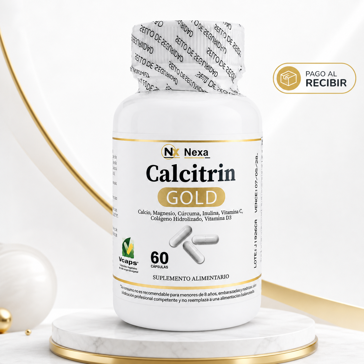 Calcitrin Gold -  Huesos, Articulaciones y Músculos
